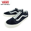 バンズ VANS スニーカーVANS ヴァンズ バンズOLD SKOOLオールドスクール (PIGSUEDE)PRSNNGHTSNWWHT(ピッグスエード)ネイビーメンズ レディース NAVY 紺 白 スウェード 革