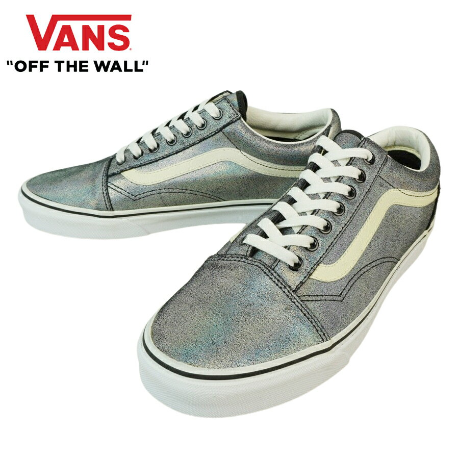 バンズ バンズ VANS ヴァンズ【箱無し】OLD SKOOL　オールドスクール(PRISM SUEDE)BLK/TRWHT(プリズム スエード)ブラック/トゥルーホワイトメンズ レディース スニーカー 靴 スケボー sk8ストリート ローカット ラメ シルバー