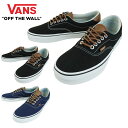 ヴァンズ レザースニーカー メンズ バンズ VANS ヴァンズメンズ スニーカーERA59 エラ59(C&L)DRESS BLUES/ACID DENIM(ドレスブルース/アシッドデニム)(C&L)BLACK/ACID DENIM(ブラック/アシッドデニム)紺 青 ジーンズ ローカット シューズ 靴 スニーカー レザー アメカジ