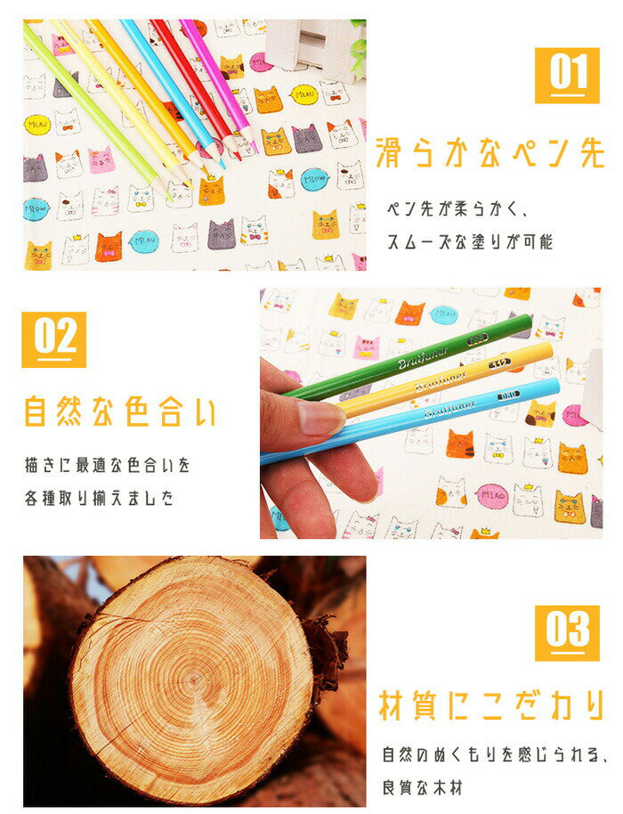 イラスト マンガ 絵画用品 お絵描き 色鉛筆 水溶性 水溶性色鉛筆 大人の塗り絵 今だけスーパーセール限定 箱入り 水性 1色