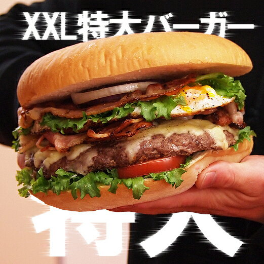 【特大・手作りハンバーガーセット【パウンダー】びっくりサイズの1ポンドバーガー！お得さ福袋級！調理セット-SET050