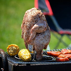 ビア缶チキン(ビアカンチキン)　セット！BBQのメインディッシュに。簡単ジューシーチキン　4人前　実質！-SET897