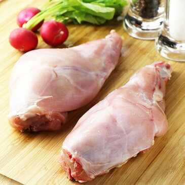 うさぎ骨付きモモ肉 200g×2本 (キュイスドラパン) ラパン/ラビット/兎肉 ジビエ 珍肉 -D005a