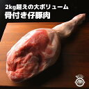 仔豚　レッグ　骨入り 2.5～3Kg 仔豚　ボーンインレッグ　骨付き肉　スペイン産　カタルーニャ産