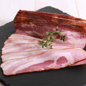 スモーク ベーコン 塩漬け 燻製 カイザーベーコン スライス (500 g) 大容量パック オーストリア産 高級ベーコン　Smoked Bacon Slices SKU802
