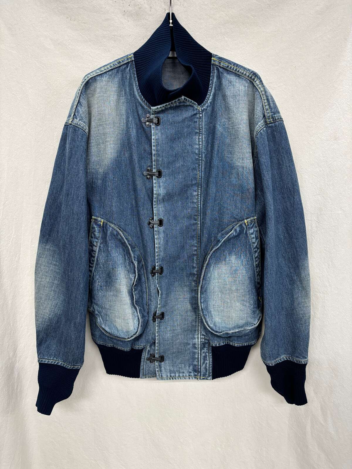 OUAT / DENIM DECK JACKET(BLUE)