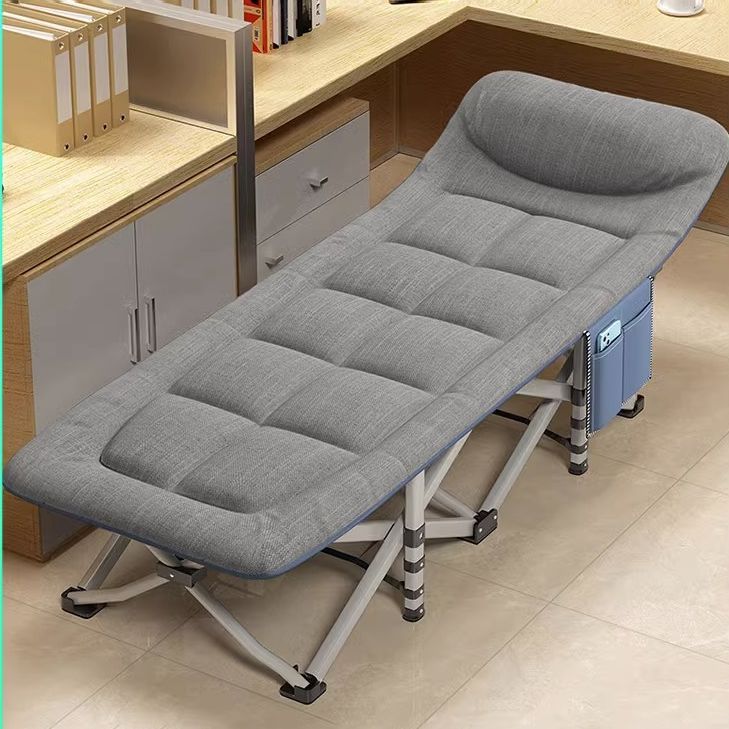 折りたたみ式ベッド 簡易ベッド コット 折り畳み式ベッド サイドに小さな収納ポケット付き 防水 通気性 軽量 室内外兼用 アウトドアベッド キャンプベッド おりたたみべッド収納便利 車中泊 日光浴組み立てるは不要 耐荷重200kg