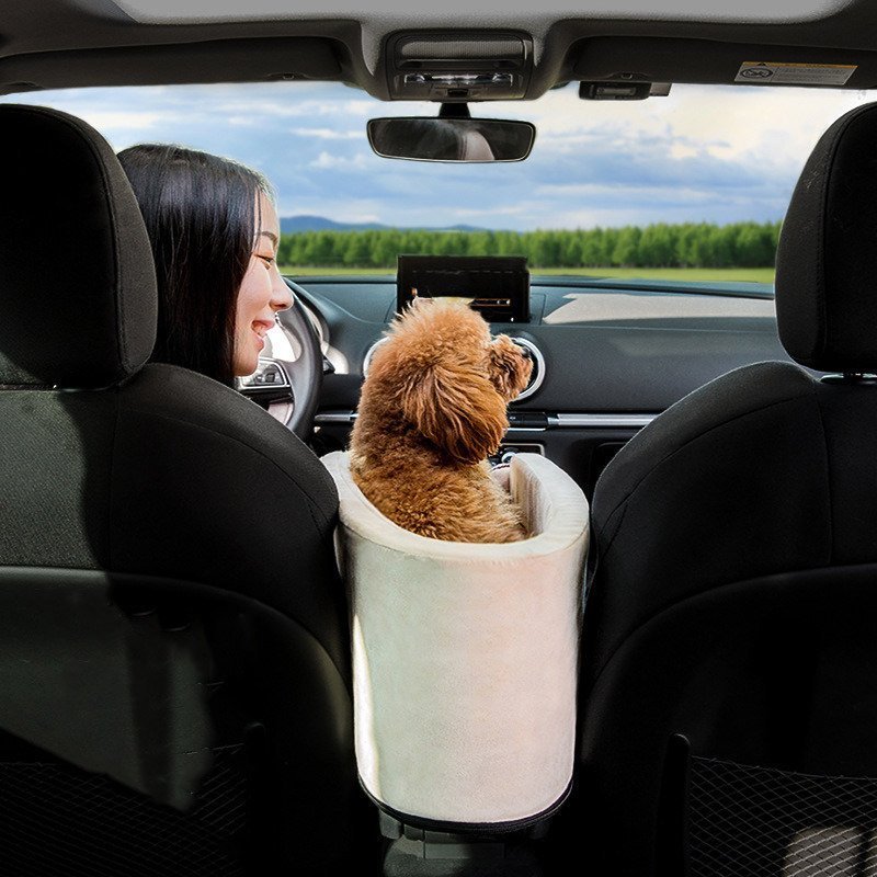 ペットベッド ドライブボックス 座席カーシート ペット用品 犬用座席 車用 ペットクーション 寝具 安全 お出かけ 旅行