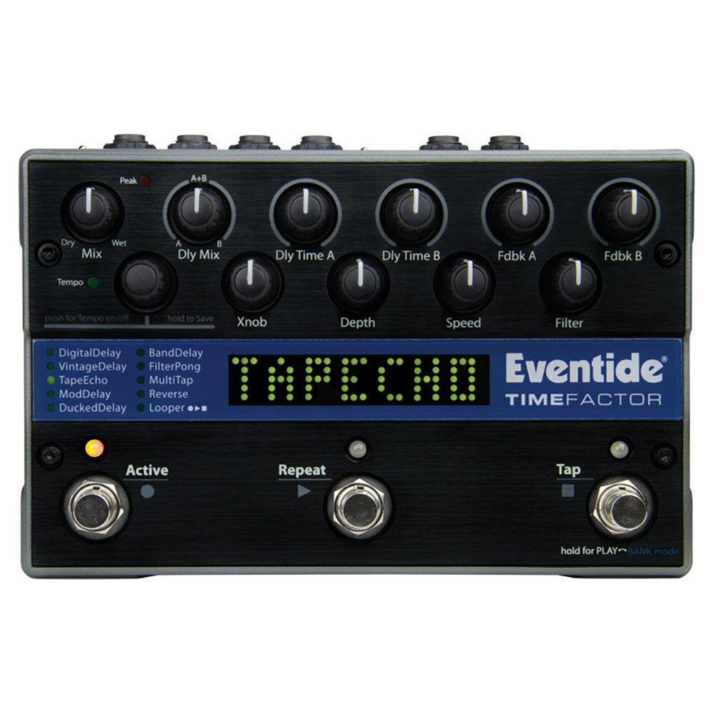 Eventide Time Factor デジタルディレイ アナログディレイ テープエコー イーブンタイド マルチエフェクター