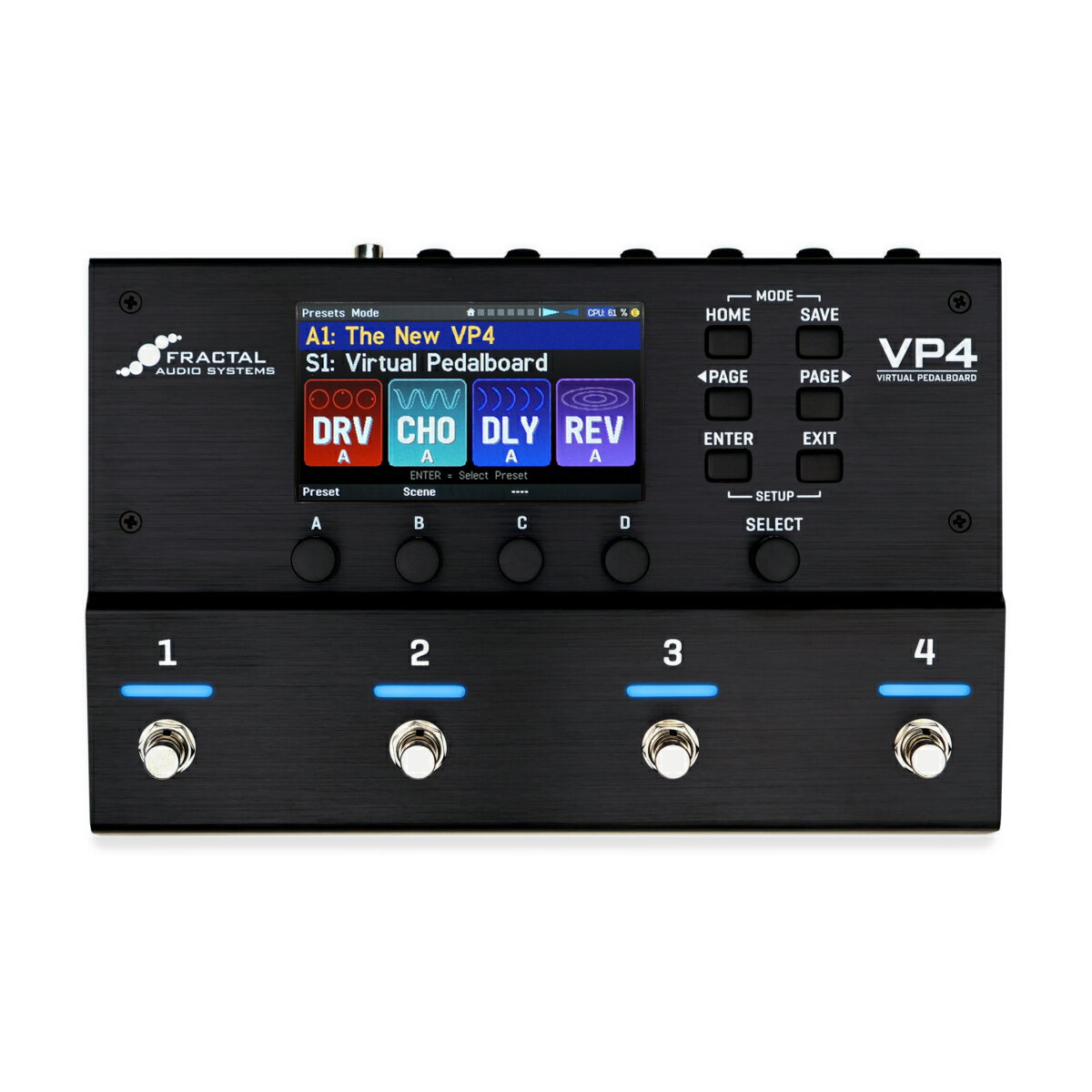 樂天商城 - FRACTAL AUDIO SYSTEMS VP4 バーチャルペダルボード「DYNAX IR 限定特典 付属」