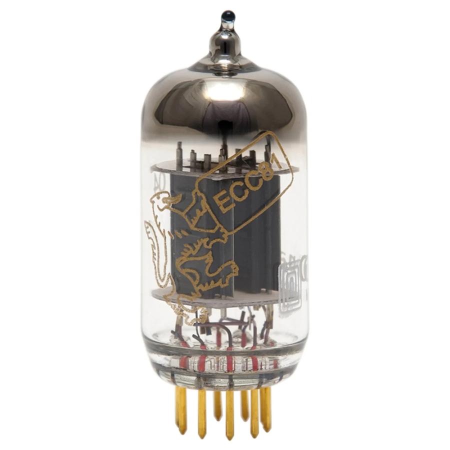 復刻Gold Lion ECC81 / 12AT7 / CV4024 / B739 名品と言われたビンテージチューブが復刻！ 表現力豊かなミッドレンジ、深みのあるタイトな低音が特徴の復刻版 Genalex Gold Lion ECC81/B739は、オリジナルのサウンドを継承しつつ復刻版として復活。復刻Genalex Gold Lion(ジェナレックス ゴールドライオン)　双3極管。Marconi-OSRAM Valve社(Gelanex)が生産していたオリジナルのGold Lion真空管は1980年始め頃に生産が終了し、今では良い状態の個体を見つけることが困難で、たとえ見つけたとしてもとても高価です。SOVTEKやElectro-Harmonixブランドなどを擁する米New Sensor社(NS社)は広範囲にわたる調査、研究、試作を繰り返し、Genalex Gold Lion真空管を復刻させました。 5