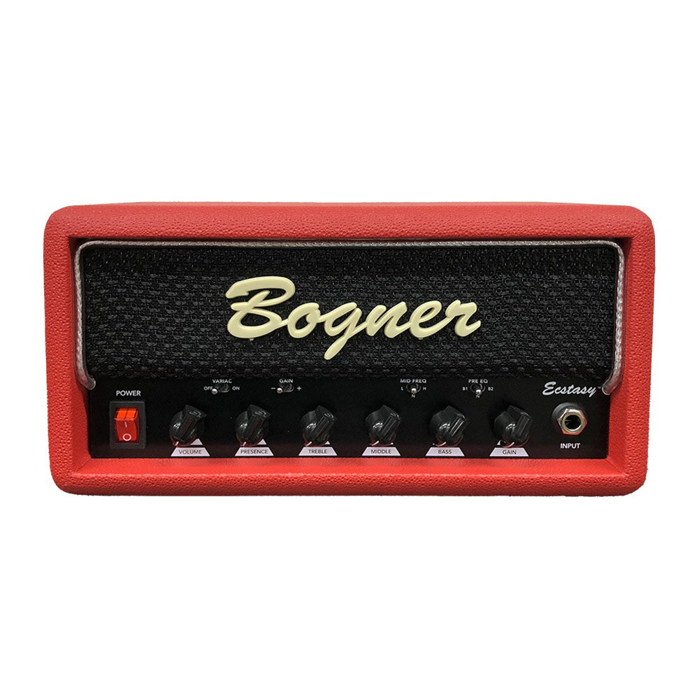 【送料無料】Bogner Ecstasy Mini Head カスタムカラー Redギターアンプ アンプヘッド ボグナー エクスタシー