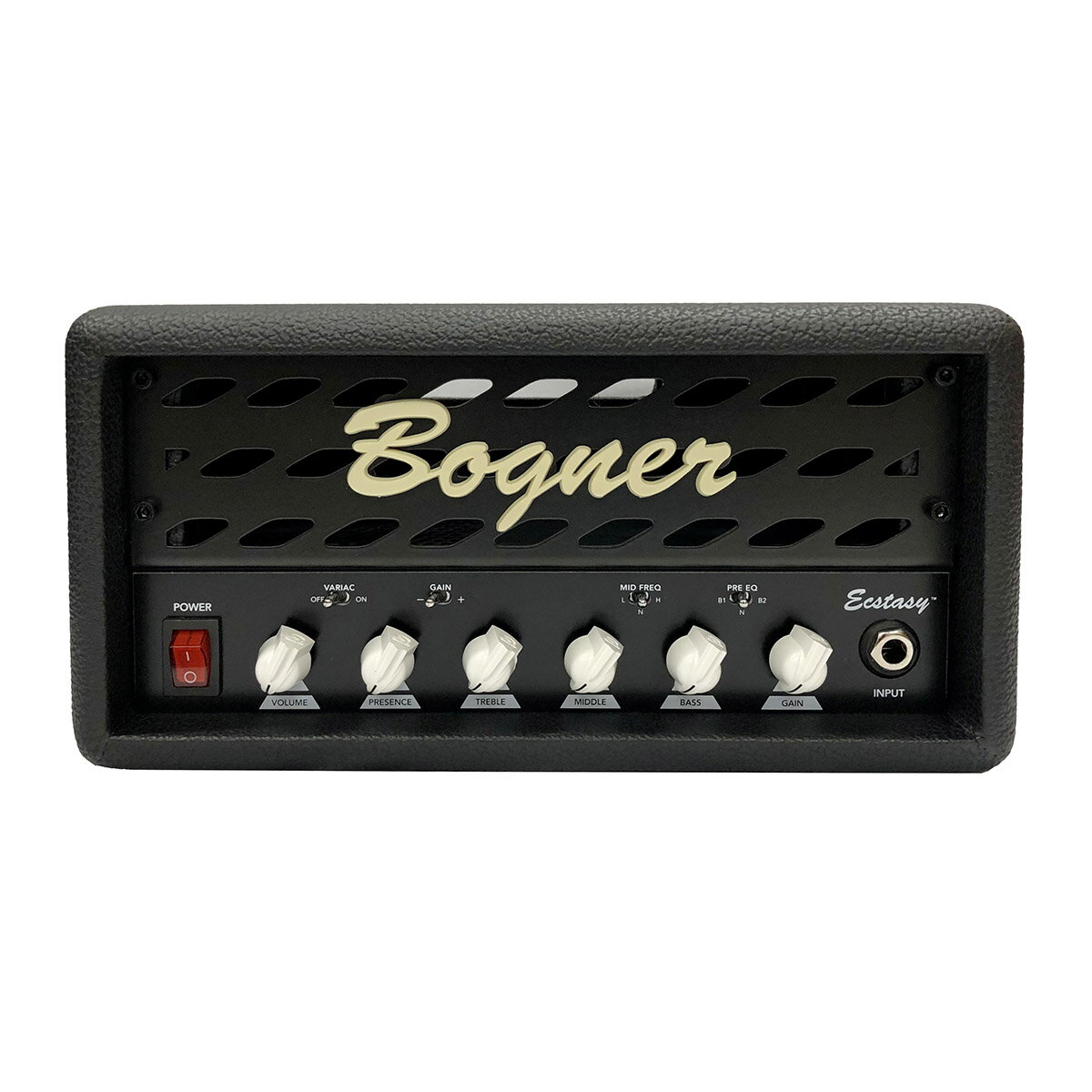 【送料無料】Bogner Ecstasy Mini Head Metal Grill カスタムカラー Blackギターアンプ アンプヘッド ボグナー エクスタシー