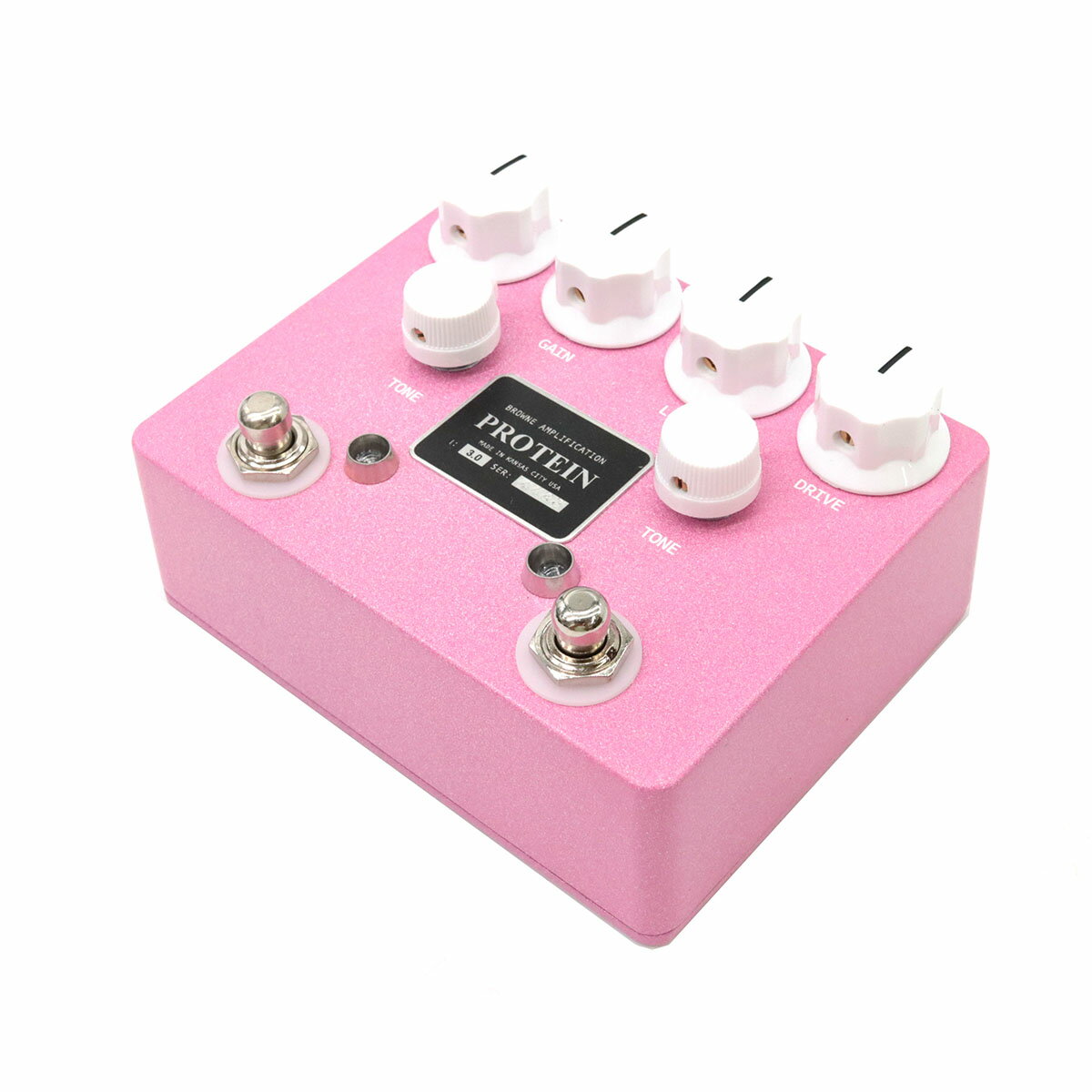 【送料無料】Browne Amplification PROTEIN DUAL OVERDRIVE V3 Pink オーバードライブ コンパクトエフェクター
