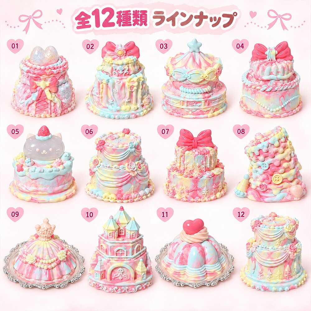 スクイーズ ぷにぷに もちもち しっとり やわらか 水感スクイーズ ブラインドボックス 全12種類 ランダム発送 ケーキ スイーツ ミニチュア 低反発 ゆっくり戻る ストレス解消 癒しグッズ 握るおもちゃ 大人向け かわいい 誕生日 プレゼント ギフト theophemia-10018035 SOFUMI公式ストア サンプル画像3