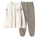 【激安販売中】レディース ルームウェア もこもこ あったか パジャマ 丸洗い 女性用 ギフト ふわふわな肌触り 防寒 保温 秋 冬 軽量 クリスマス プレゼント...