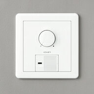 Middle Dimmer Controllers - 調光器・ON/OFFスイッチ ホワイト 専用調光器(位相制御方式) 色温度切替対応
