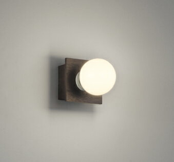 ブラケットライト 洋風 屋内用 天井取付可 電球色(2700K) ※工事必要壁付け 廊下 階段 トイレ シンプル 木製 ブラウン 球体