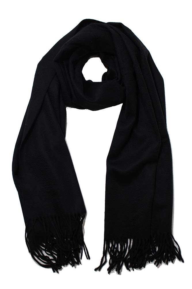 【正規取扱店】Johnstons 大判カシミアストール ブラック(SA0900 Black WA000056 ジョンストンズ CASHMERE STOLES)