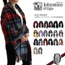 Johnstons 大判カシミアストール チェック(Check WA000056 ジョンストンズ CASHMERE STOLES)