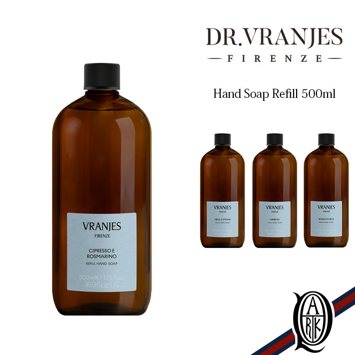 Rakuten - 【正規取扱店】DR.VRANJES ハンドソープ詰め替え用 500ml 4種(hand soap refill リフィル ドットール・ヴラニエス ドットールヴラニエス)