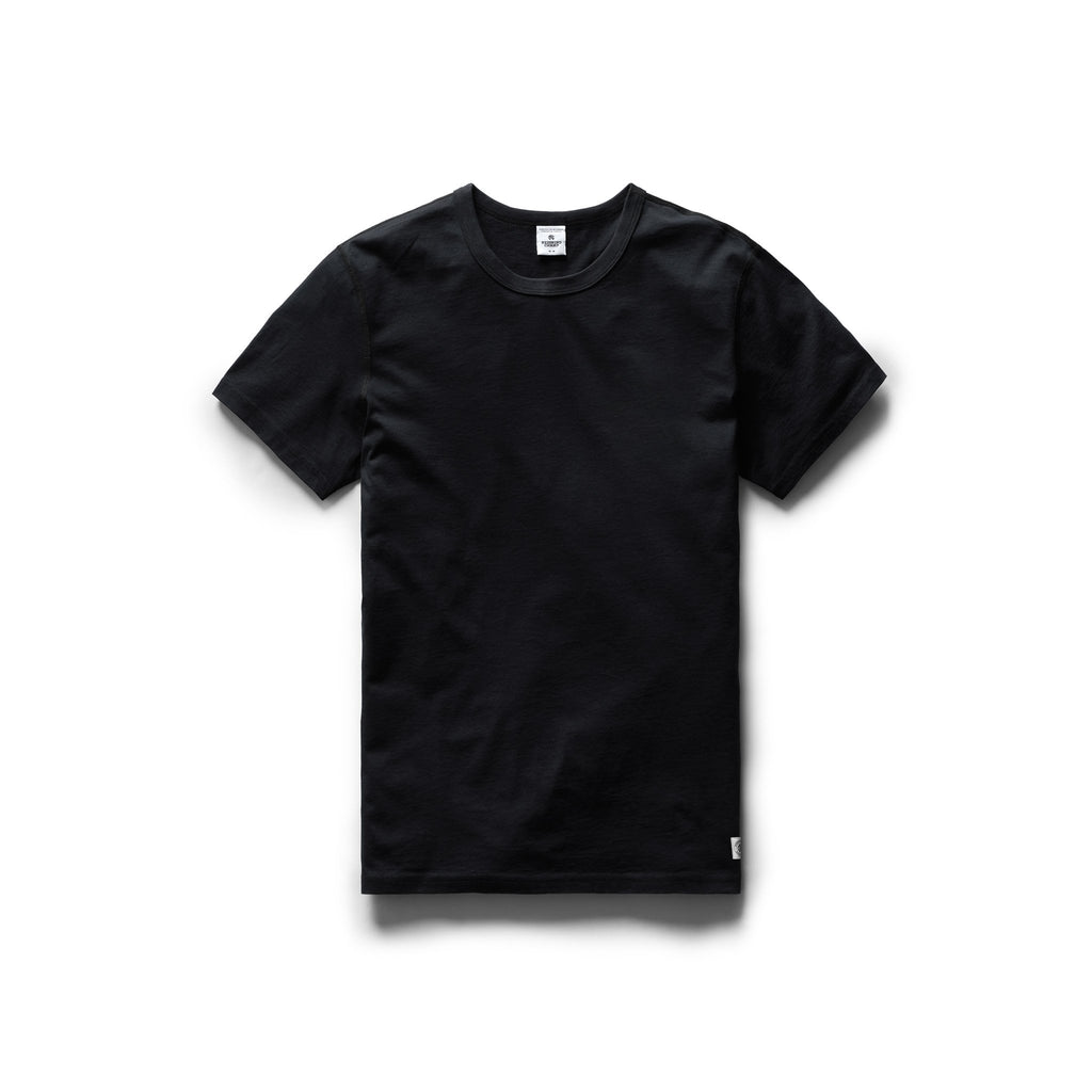 【正規取扱店】REIGNING CHAMP T-SHIRT 定番半袖カットソー RC-1028 BLACK (レイニングチャンプ)