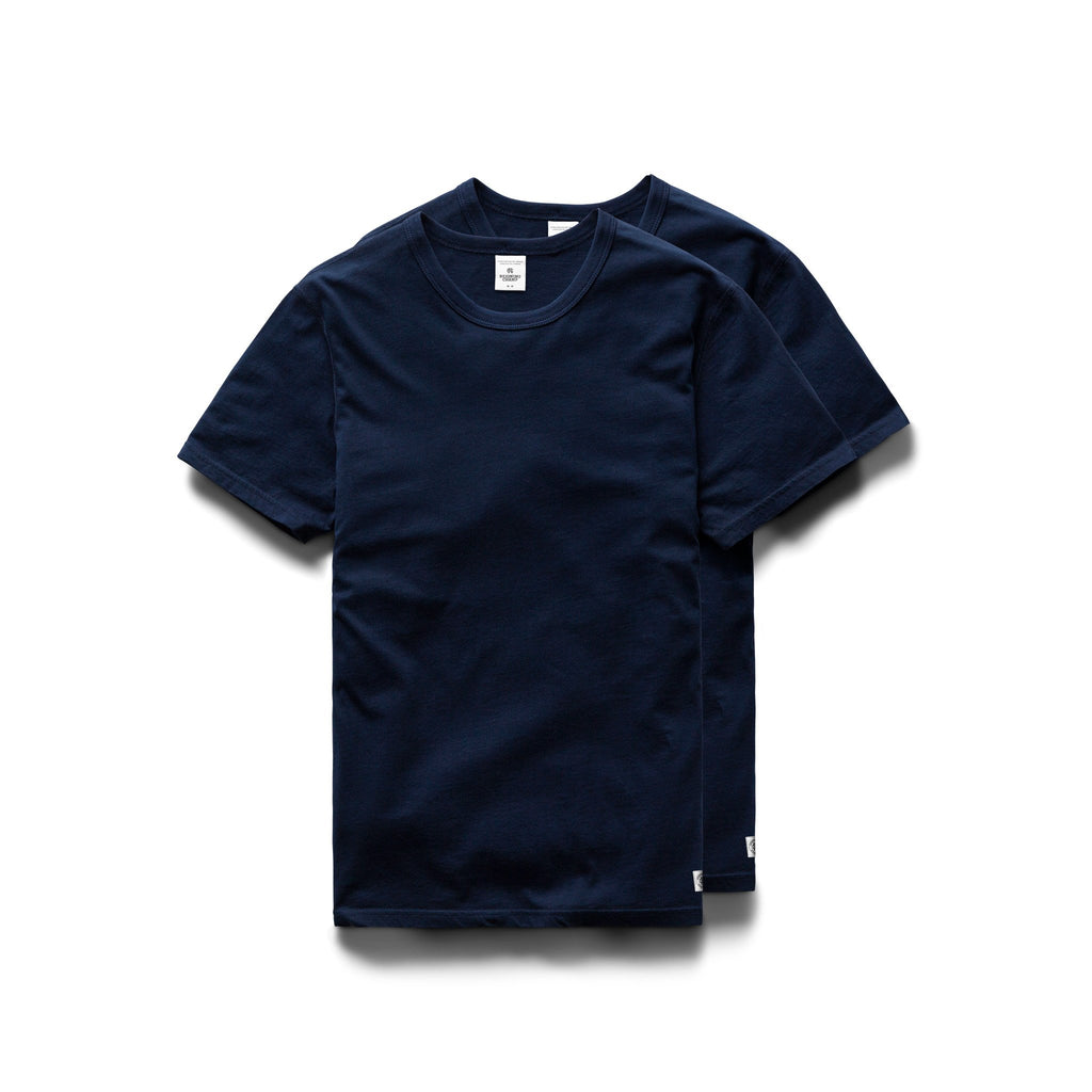 yK戵XzREIGNING CHAMP 2-PACK T-SHIRT RC-1029 NAVY (CjO`v)