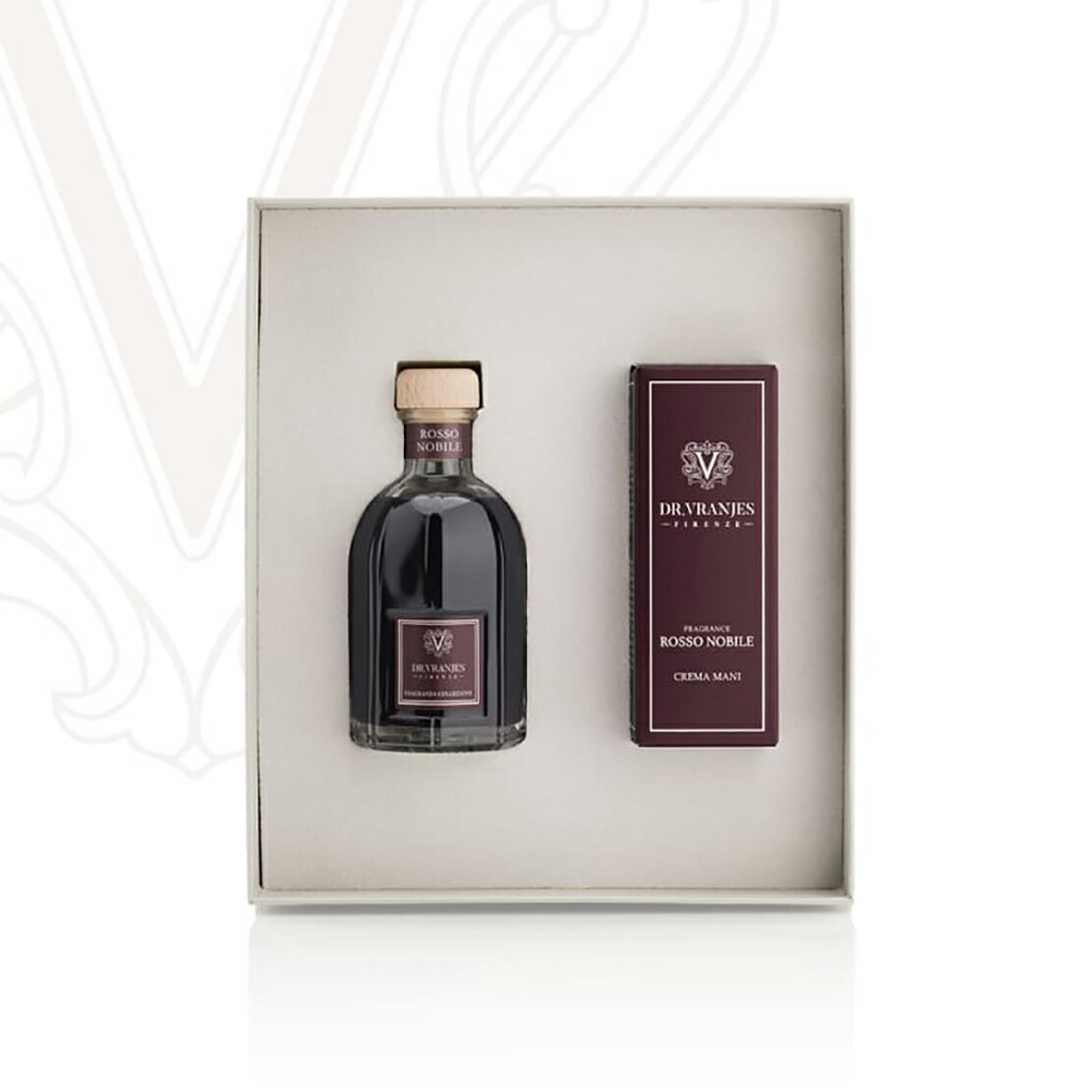 【正規取扱店】Dr.Vranjes ギフトボックス ROSSO NOBILE 100ml DIFFUSER & HAND CREAM BOX (GIFT ドットール・ヴラニエス ドットールヴラニエス)