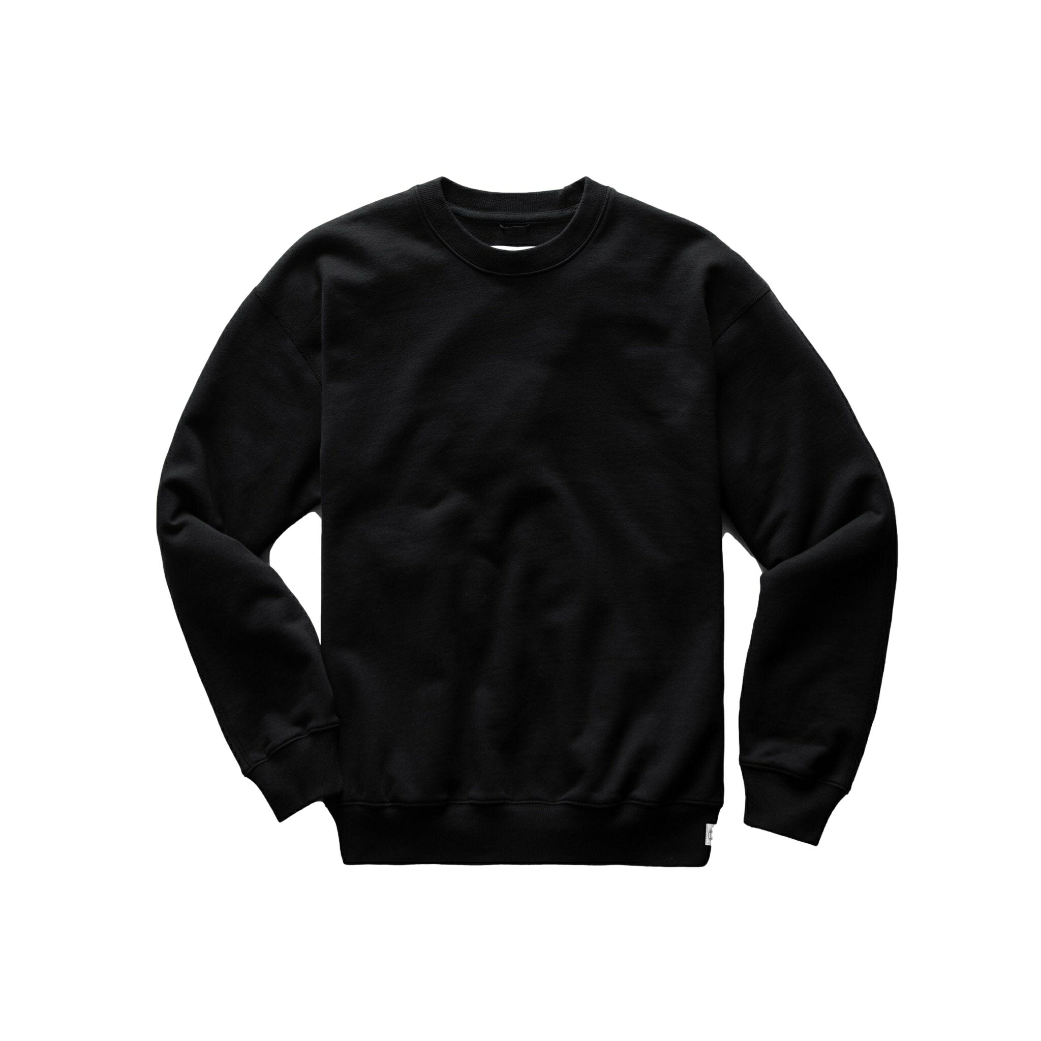 yK戵XzREIGNING CHAMP RELAXED CREWNECK bNXN[lbNXGbg RC-3718 MIDWEIGHT TERRY BLACK (CjO`v)