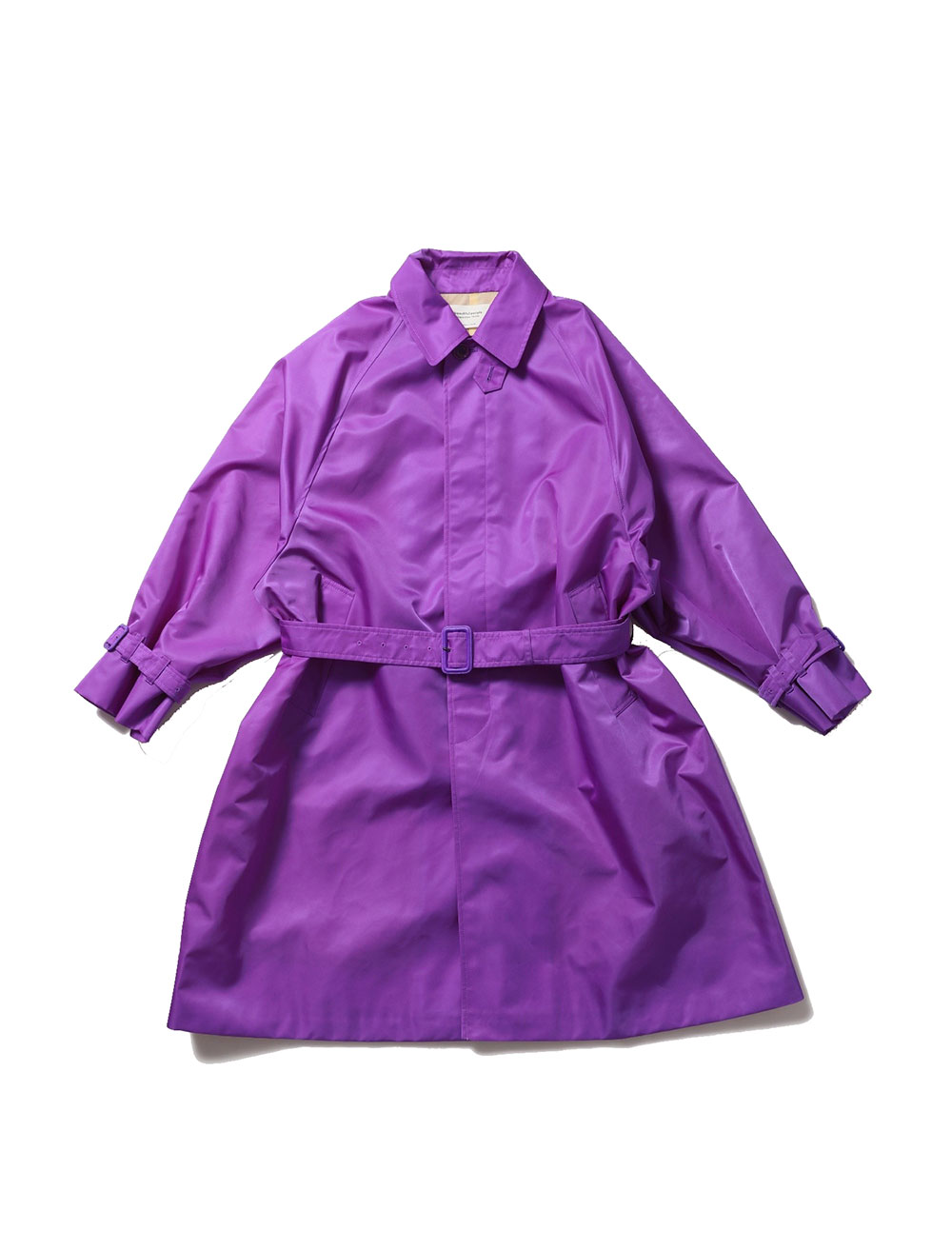 Rakuten - 【正規取扱店】beautiful people ナイロンツイル ステンカラーコート purple (ビューティフルピープル)