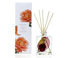 【正規取扱店】ROSY RINGS ボタニカルリードディフューザー プティ アプリコット&ローズ (ロージーリングス BOTANICAL REED DIFFUSERS)