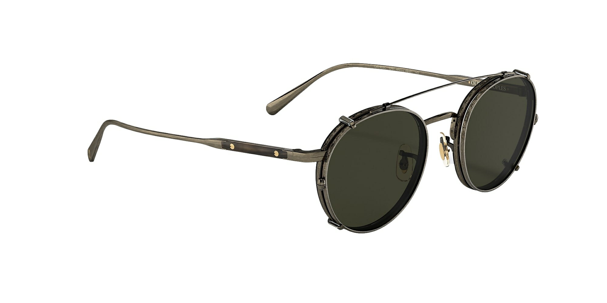 【正規取扱店】BRUNELLO CUCINELLI × OLIVER PEOPLES クリップオンレンズ付きメガネフレーム ARTRMIO OV1302 5297(オリバーピープルズ)