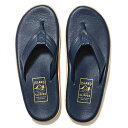【正規取扱店】ISLAND SLIPPER PT202 NAVY ネイビー レザーサンダル トング アイランドスリッパー クラッシック メンズ レディース