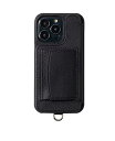 DEMIU POCHE iPhone15Pro BLACK 携帯ケース(デミュウ)