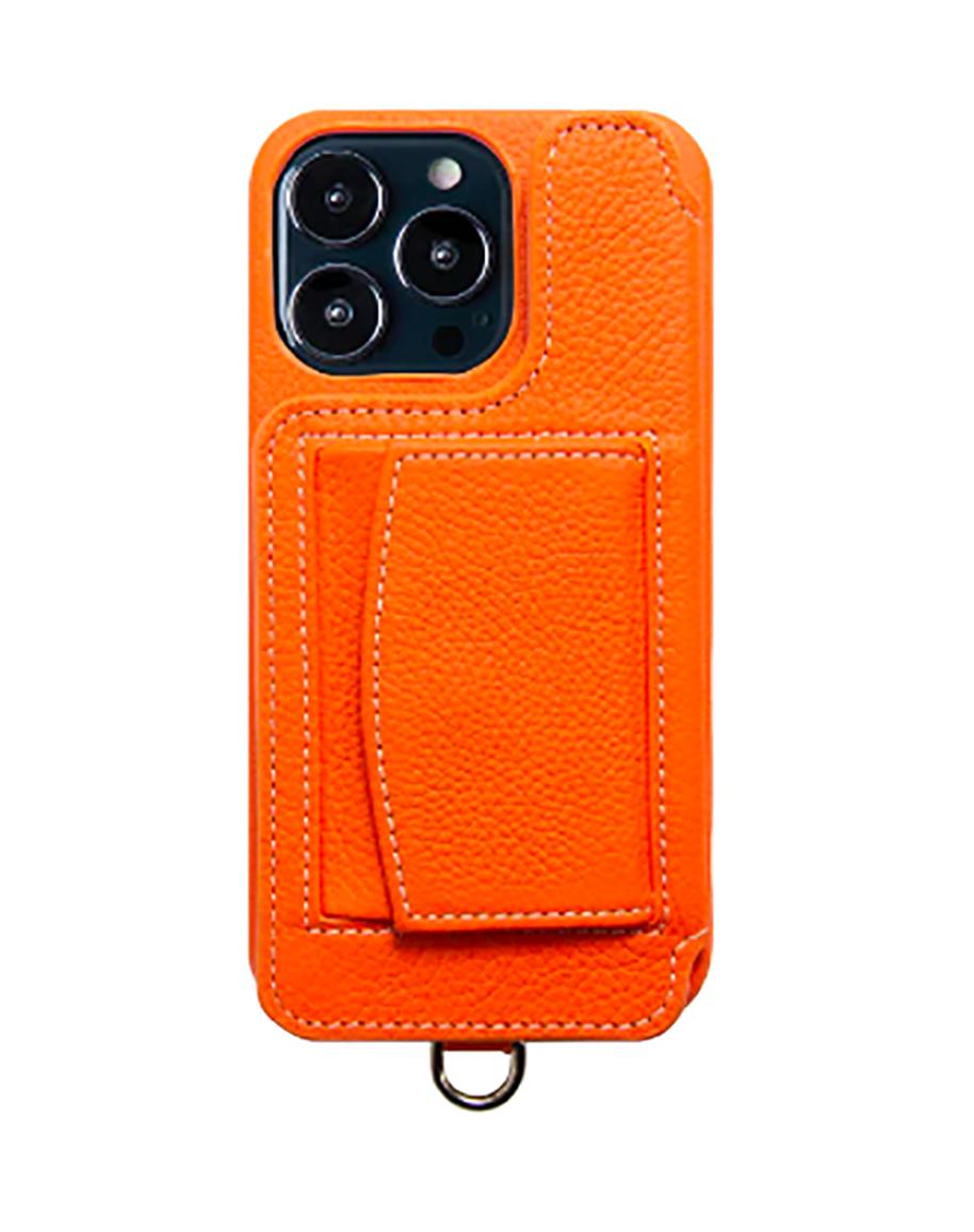 Demiurvo POCHE iPhone14Pro ORANGE 携帯ケース (デミュウ)