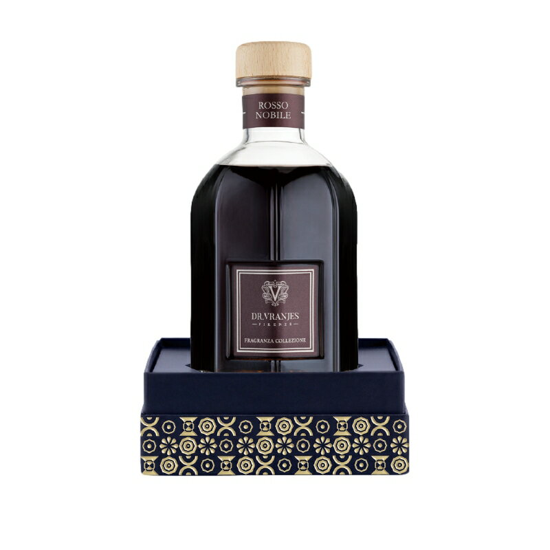 【正規取扱店】Dr.Vranjes ディフューザー 500ml ROSSO NOBILE VERTICAL BLUE BOX (ロッソノービレ ドットール・ヴラニエス)