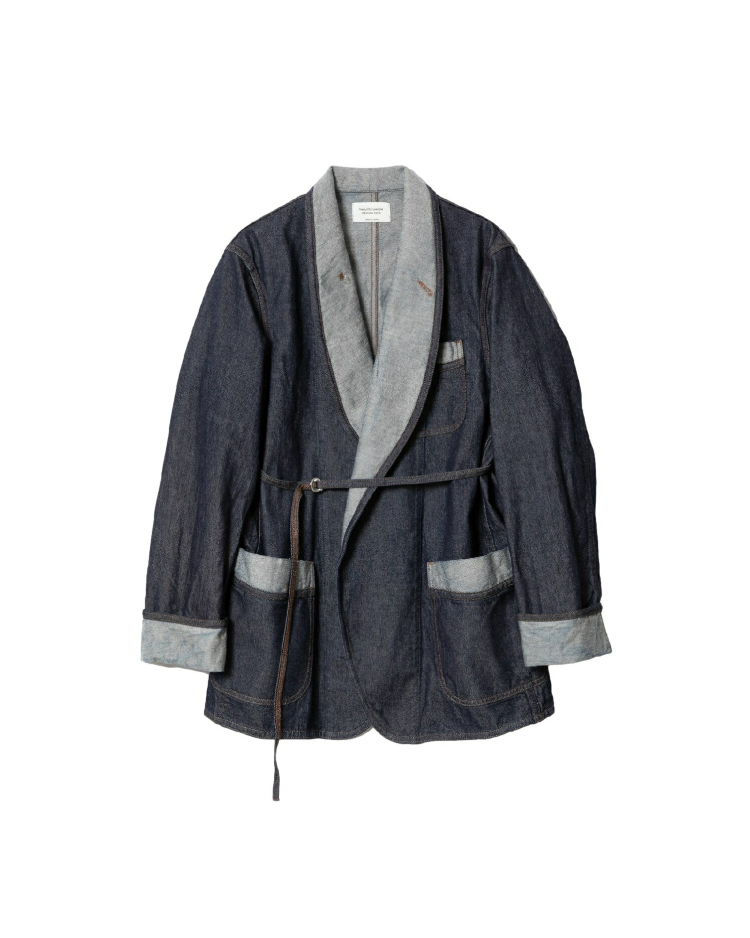 Rakuten - 【正規取扱店】beautiful people left hand twill smoking denim jacket idigo (ビューティフルピープル)