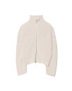 【正規取扱店】beautiful people fluffed cotton double-end cardigan ecru ビューティフルピープル