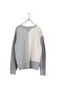【正規取扱店】NIGEL CABOURN WOMAN / アーミークルージャージーミックス / ARMY CREW JERSEY MIX グレー(ナイジェルケーボン)