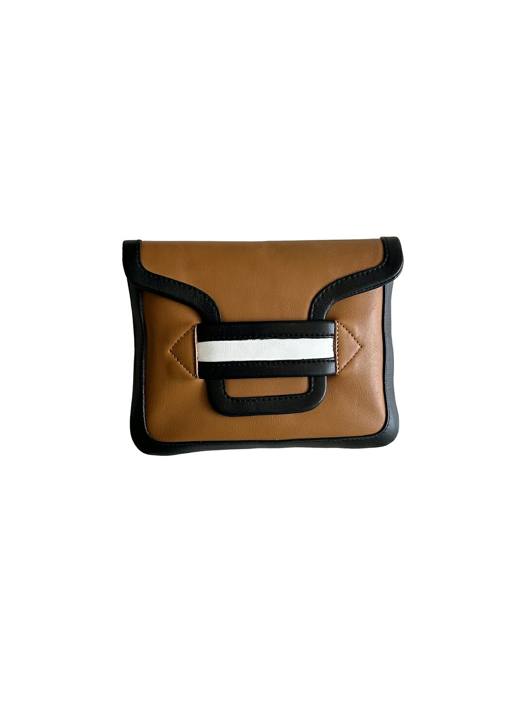 Rakuten - 【正規取扱店】PIERRE HARDY アルファ ポーチ COGNAC-BLACK (ピエールアルディ)
