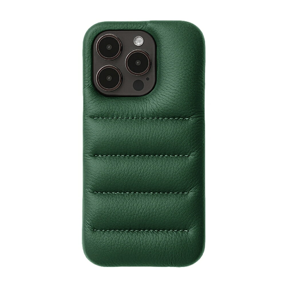 【正規取扱店】DEMIU BALLON UN iPhone15Pro GREEN 携帯ケース（デミュウ）