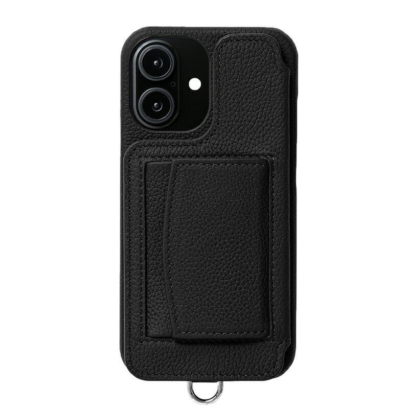 Rakuten - 【正規取扱店】DEMIU POCHE iPhone16 BLACK 携帯ケース(デミュウ)