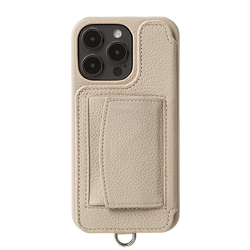 樂天商城 - 【正規取扱店】DEMIU POCHE iPhone16Pro BEIGE 携帯ケース(デミュウ)