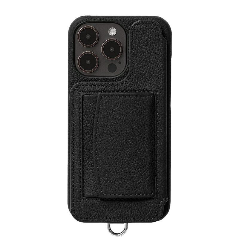 樂天商城 - 【正規取扱店】DEMIU POCHE iPhone16ProMax BLACK 携帯ケース(デミュウ)