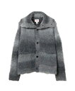 【正規取扱店】KAMIYA Sailor-Collar Knit Jacket BLACK(カミヤ)