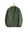 yK戵XzLEMAIRE DOUBLE BREASTED WORKWEAR JACKET SMOKY GREEN ([)