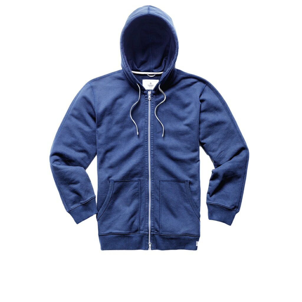 谷ŹREIGNING CHAMP RC-3885 CLASSIC FULL ZIP HOODIE MIDWEIGHT TERRY LAPIS(쥤˥...