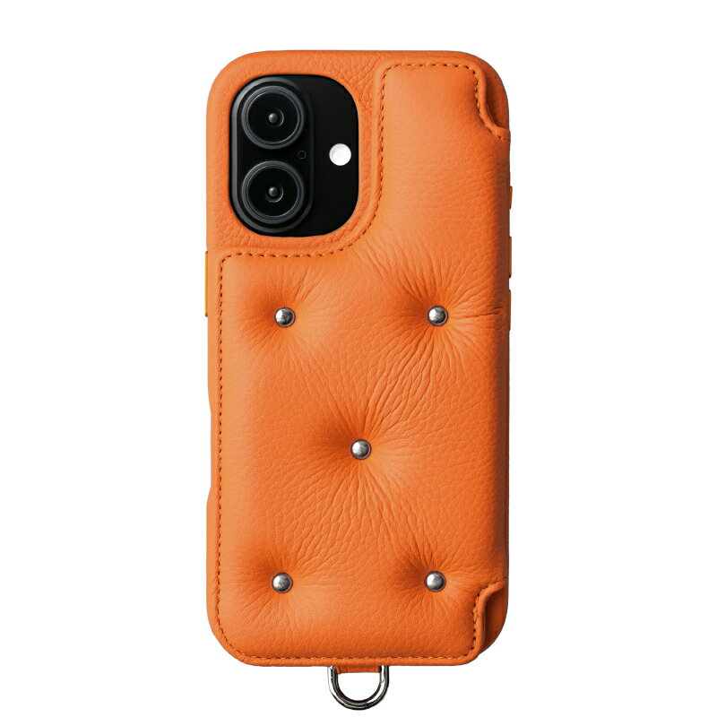 樂天商城 - 【正規取扱店】DEMIU BALLON CINQ iPhone17 オレンジ 携帯ケース（デミュウ）