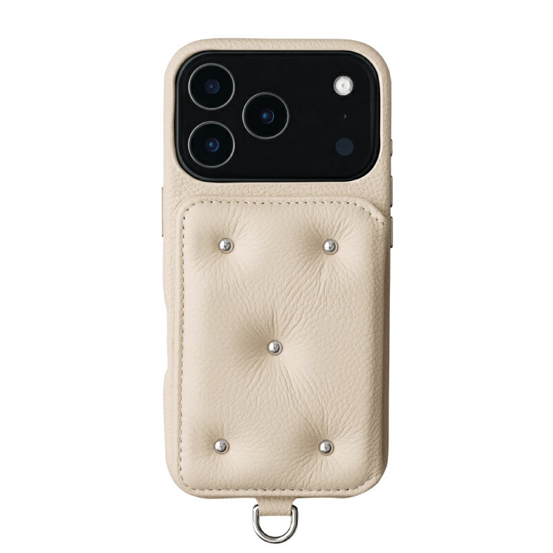 Rakuten - 【正規取扱店】DEMIU BALLON CINQ iPhone17ProMax ベージュ 携帯ケース（デミュウ）