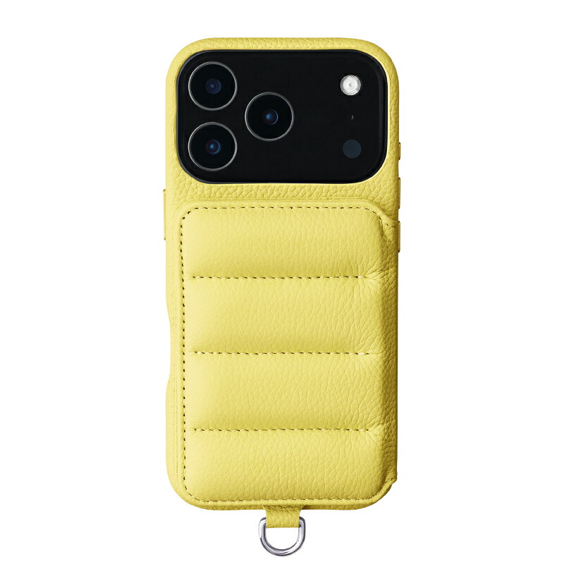 樂天商城 - 【正規取扱店】DEMIU BALLON iPhone17Pro クリームイエロー 携帯ケース（デミュウ）